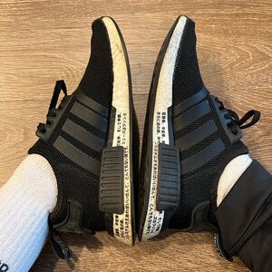 💛 Bundle - $3 Adidas Black Sneakers with Text Detail